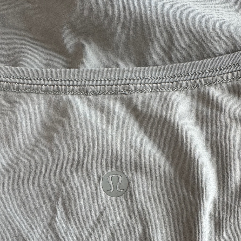 lululemon athletica Light Sage Scoop Neck Short Sleeve Top - Picture 5 of 5